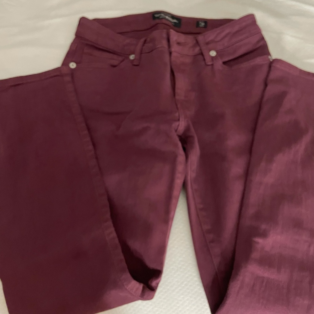 2 for 60! Lucky brand pants burgundy/dark red